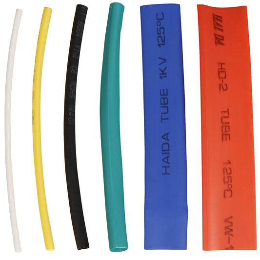 100 tlg. Schrumpfschlauch Set verschiedene Größen Schrumpfschläuche Bunt 10cm