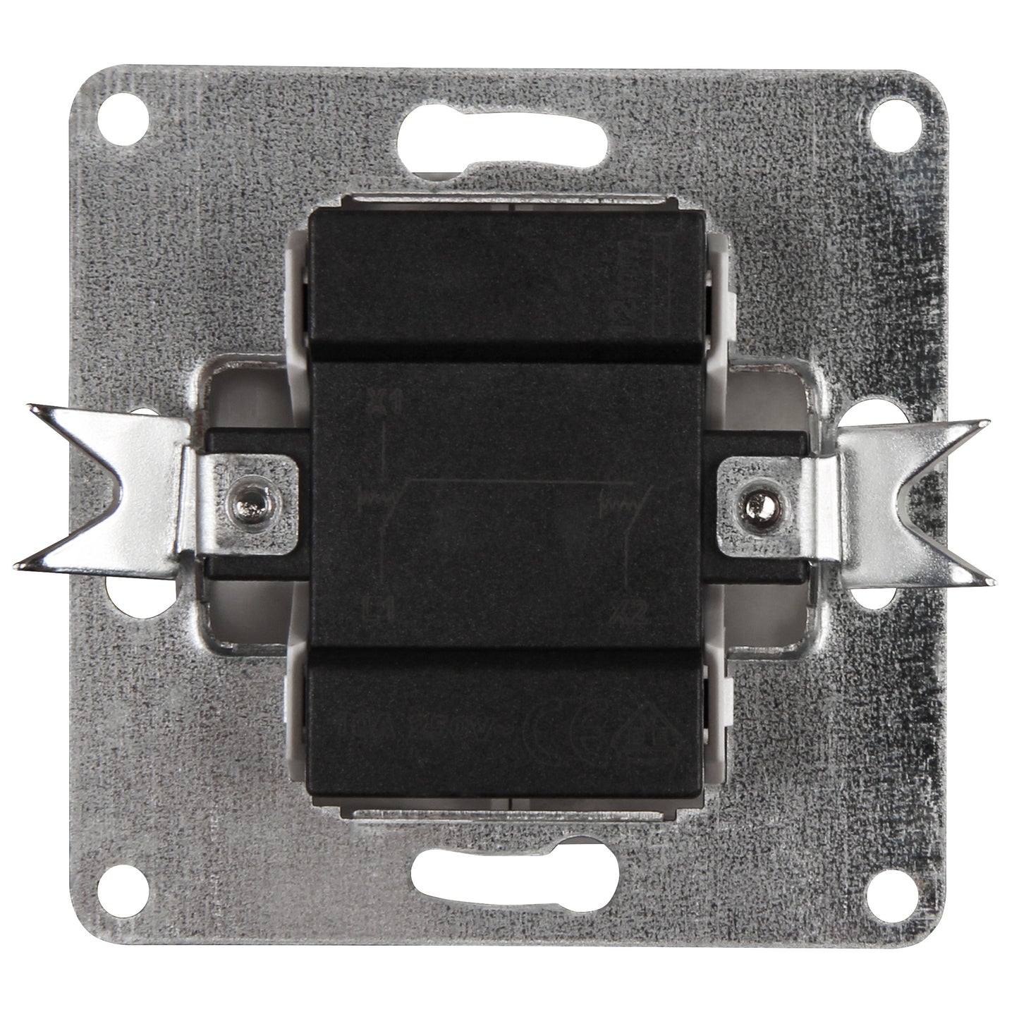 Jalousie-Taster Weiß Unterputz Rollladentaster Rolloschalter Markisenschalter UP
