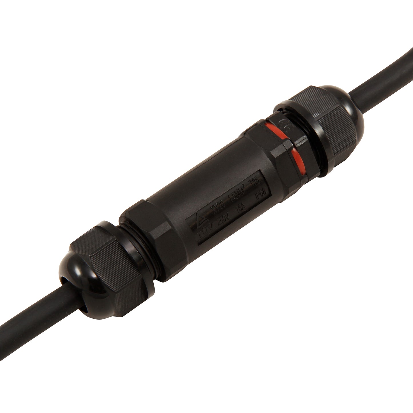 Kabel-Verbinder Wasserdicht 107mm 3-Polig Kabelmuffe Muffe 250V Dosenmuffe 16A