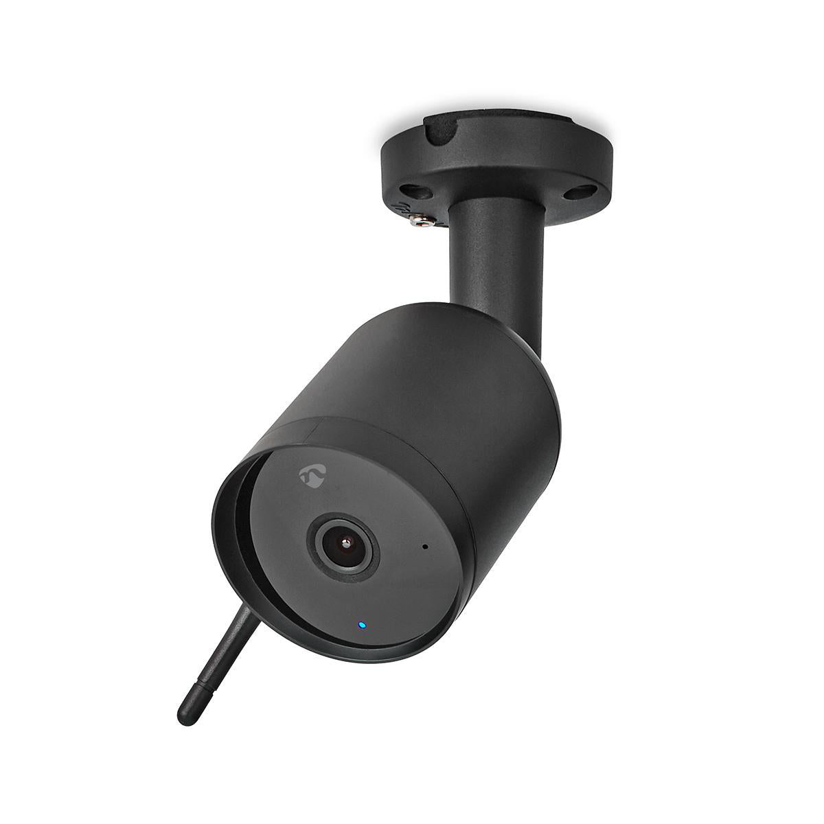 Frontansicht mit blau leuchtender LED