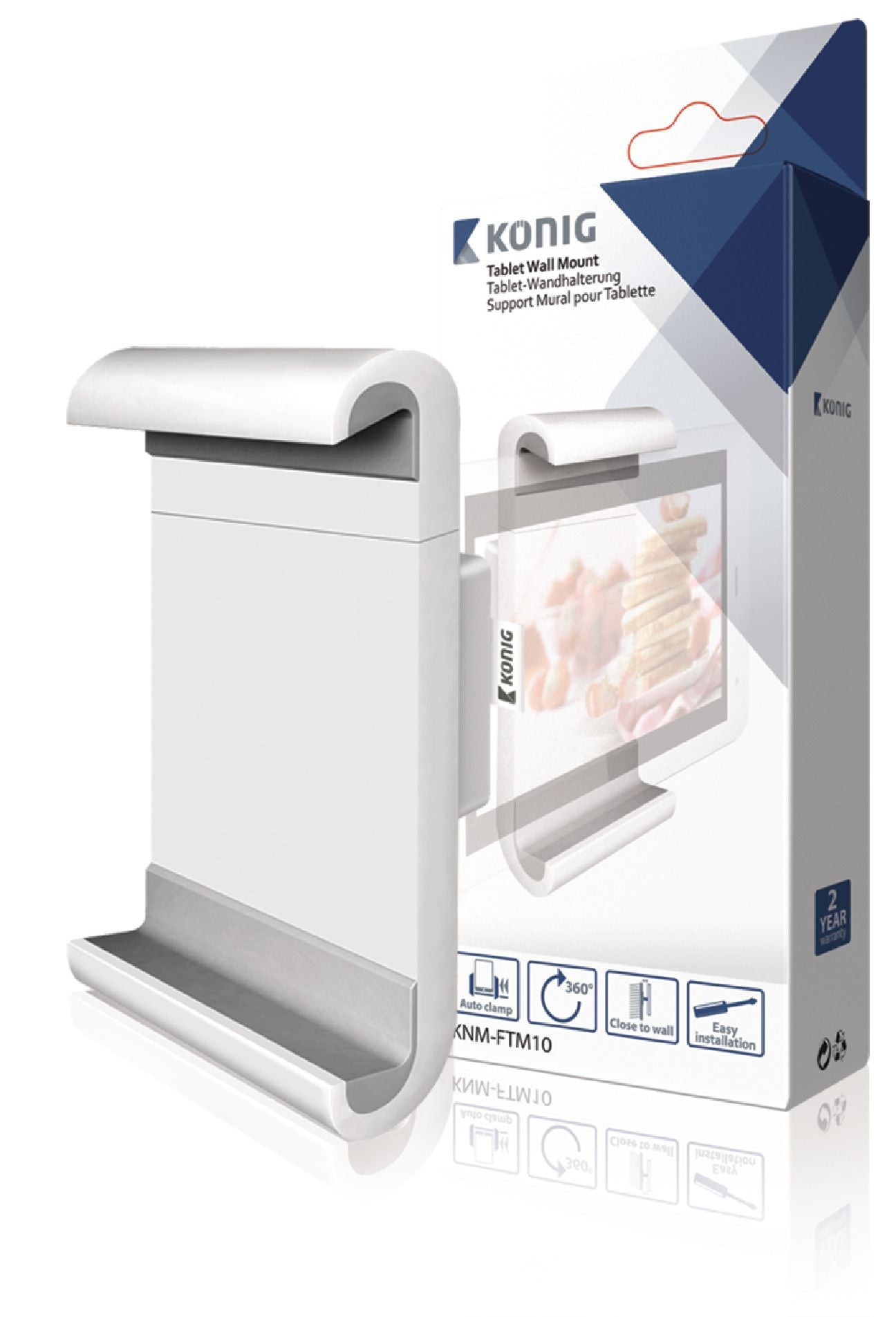 Tablet Wandhalterung universal feste Position / 7-12 Zoll / Halter Halterung