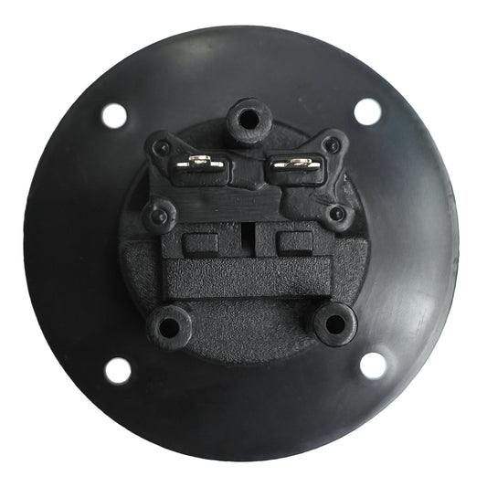 Lautsprecher Anschluss Terminal rund von hinten mit Lötkontakten