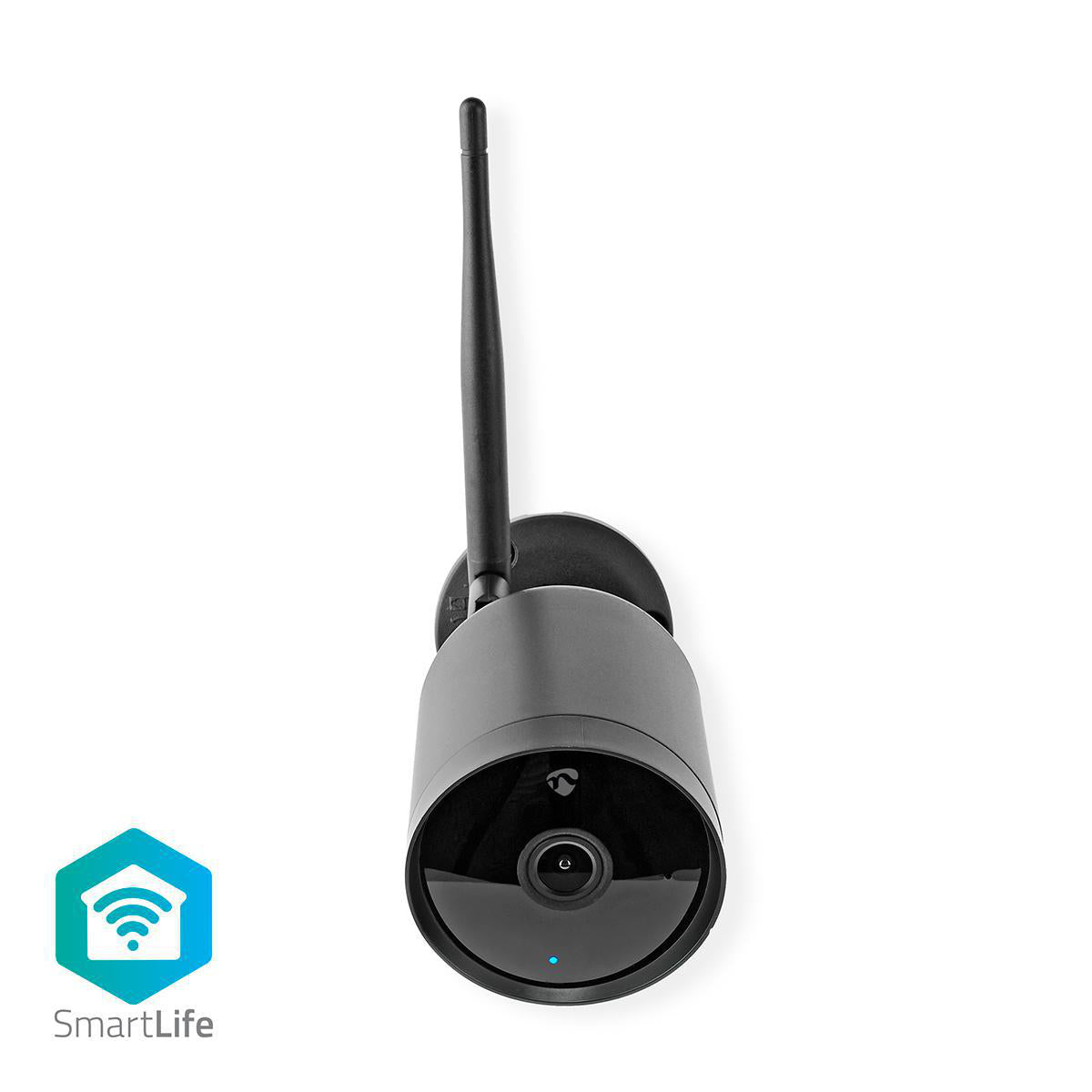 Kamera Frontansicht mit smartlife Symbol