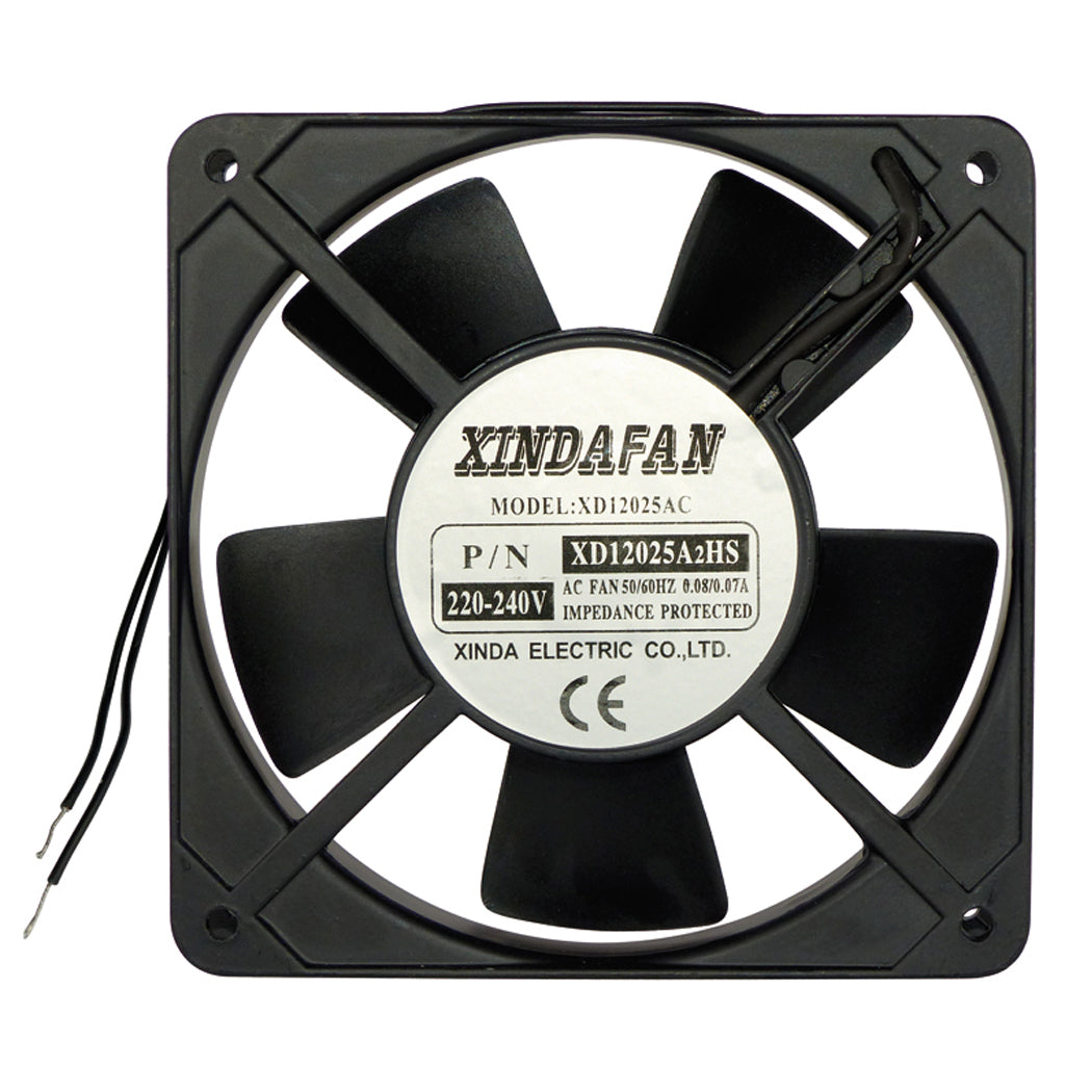 Leistungsstarker Einbaulüfter 120mm AC 230V Gehäuselüfter 85cbm Lüfter Kühlung