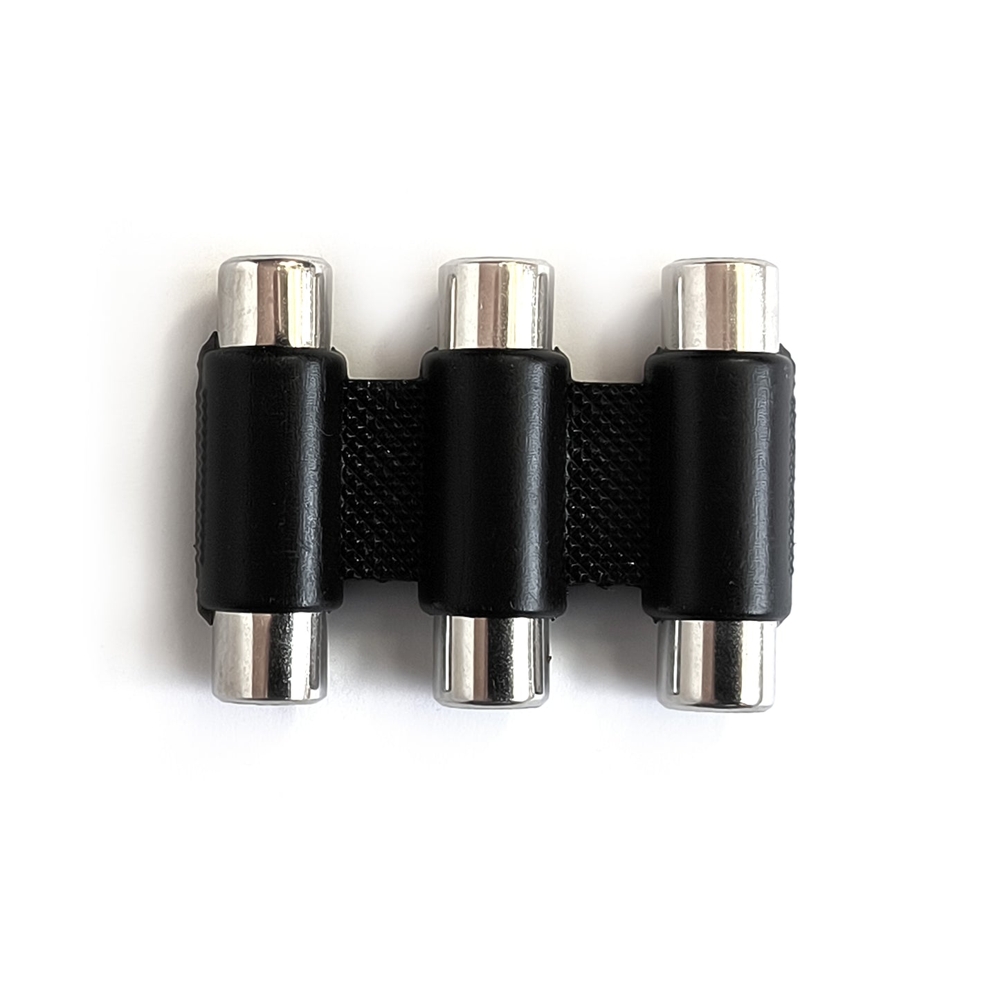 4x Cinch Kupplung 3-fach Audio Adapter Verbinder RCA Buchse Stereo Mono Chinch
