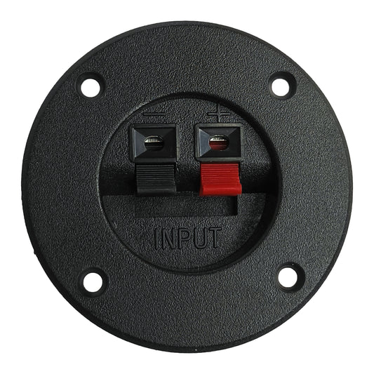 Lautsprecher Anschluss Terminal von vorn