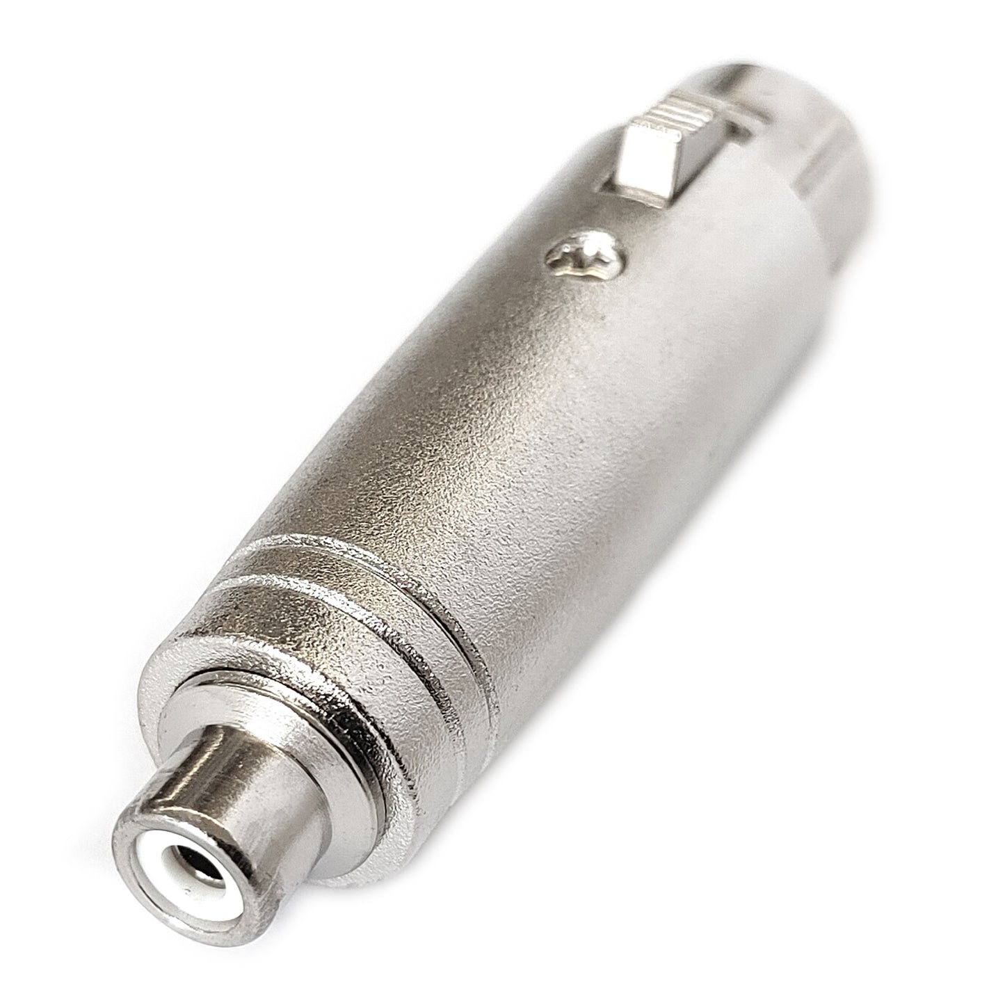 XLR Cinch Adapter XLR-Buchse/Cinch-Buchse Audioadapter Wandler RCA Vollmetall