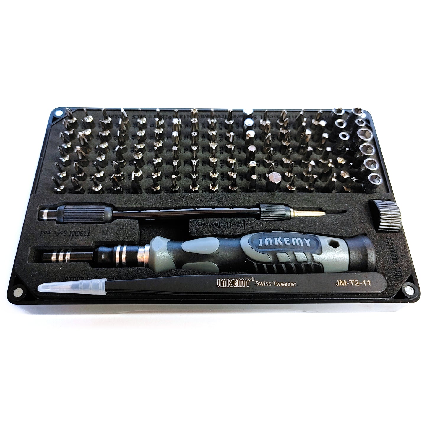 Schraubendreher Set 106 Teile mit Ratsche in Box Werkzeug Set Satz Magnetisch