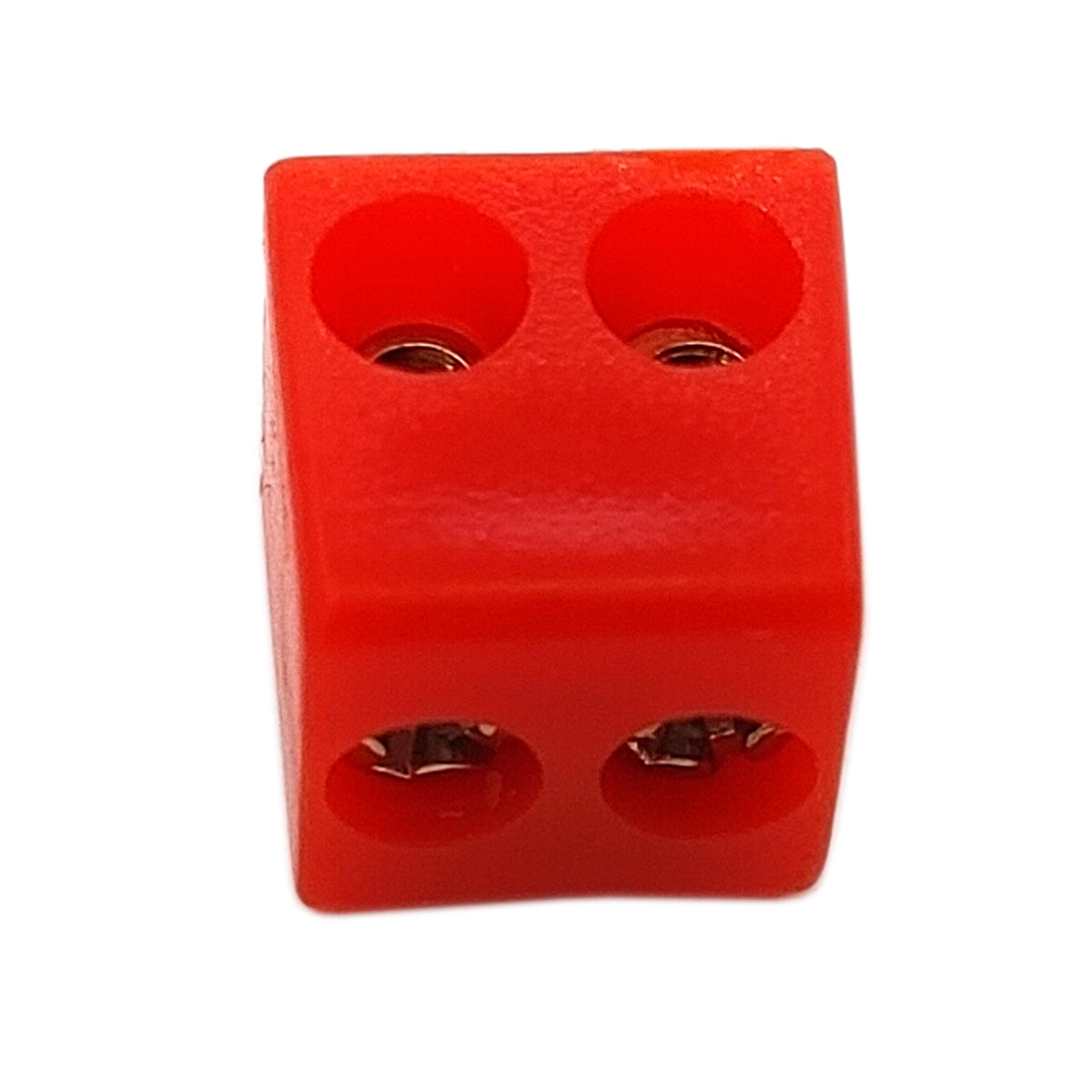 2x Lautsprecherstecker Mini DIN gewinkelt Rot schraubbar KFZ Audio Boxen Stecker