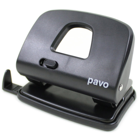 Papierlocher pavo 8053148 max. 20 Blatt Stanzlocher Bürolocher Locher Schwarz