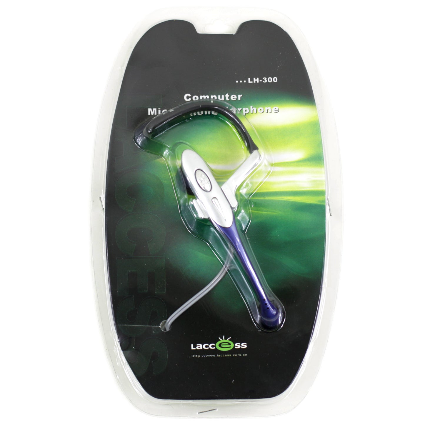 Headset Laccess LH300 Klinke in Ear Earphone Kopfhörer Mikrofon Freisprechanlage