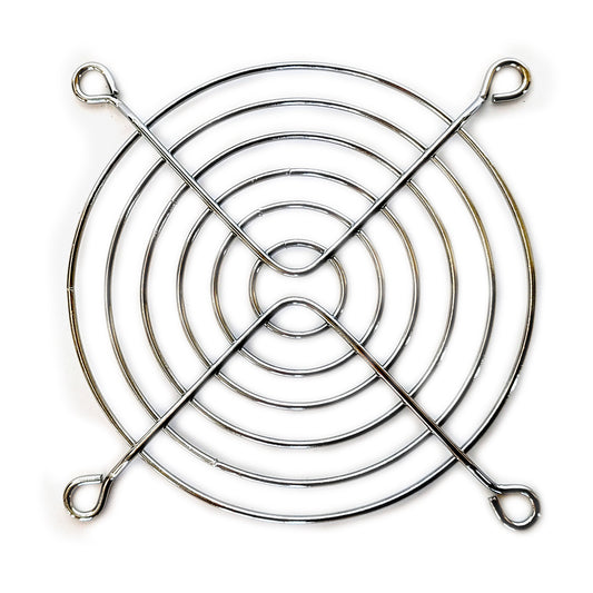 Lüftergitter für 92 x 92mm Lüfter Schutzgitter Metall Abdeckung Fingerschutz