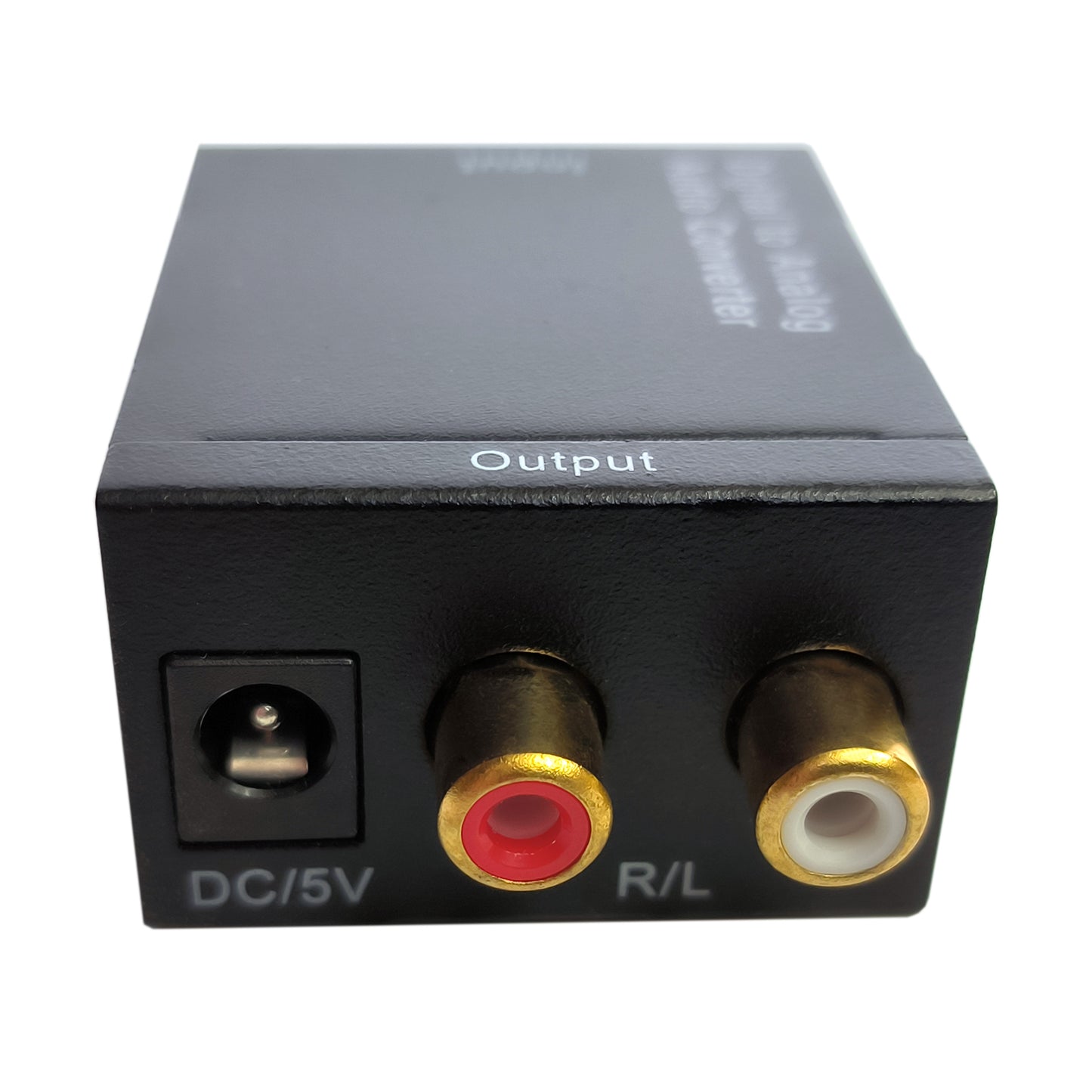 Audio-Konverter Digital zu Analog Metall Toslink Cinch Signalwandler S/PDIF-komp