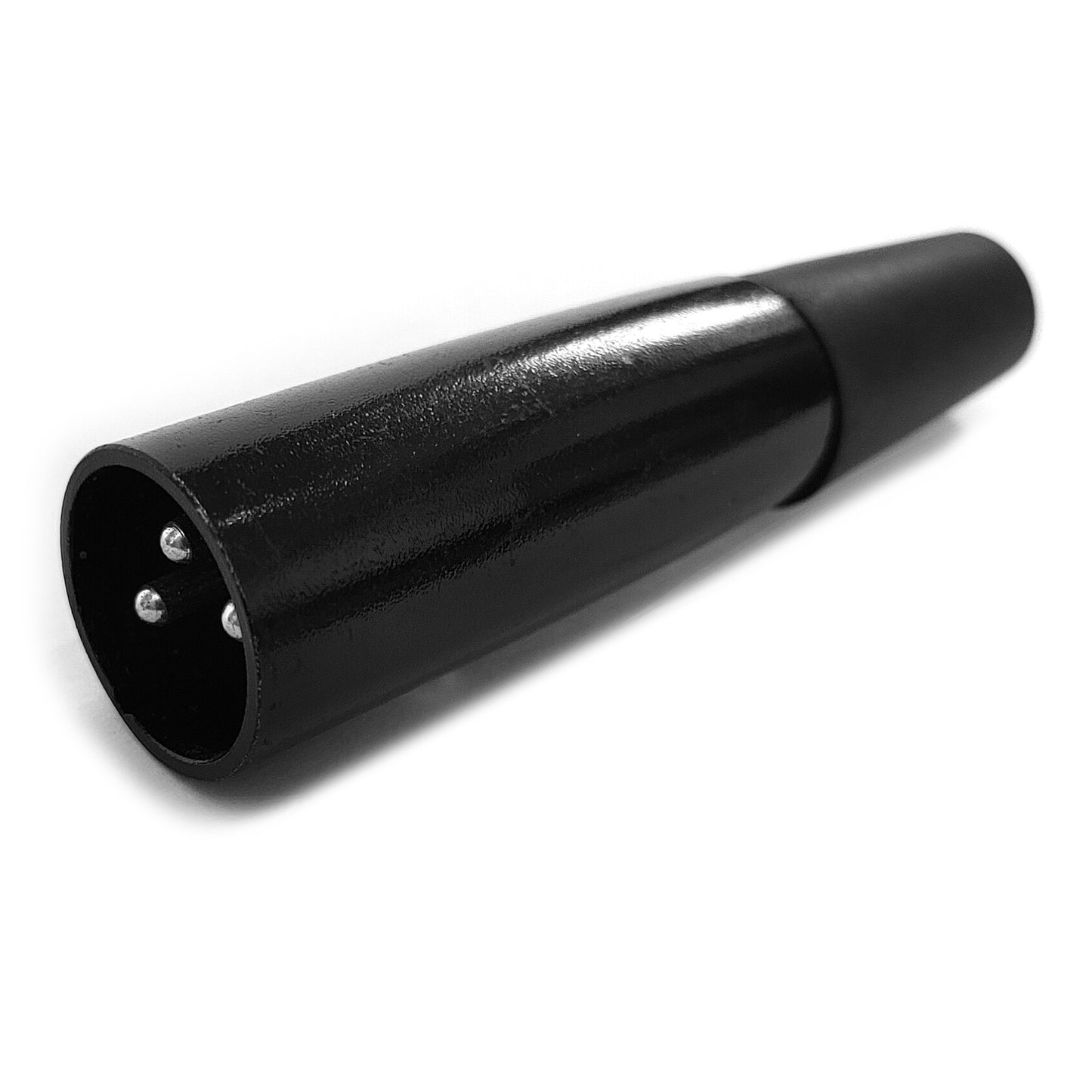 XLR Stecker Mikrofonstecker 3 polig DMX Kabel Schwarz Mikrofonkabel Metall