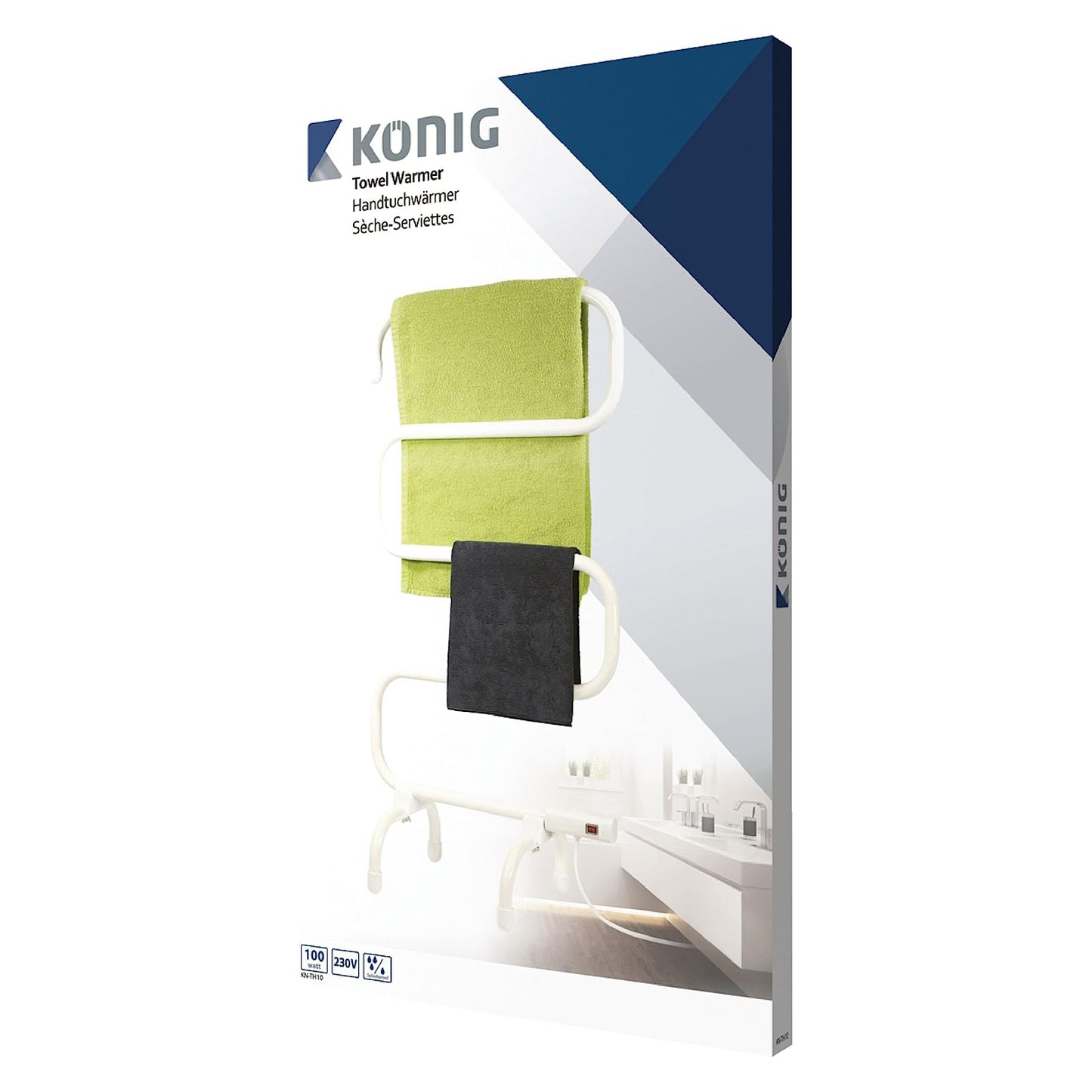 Freistehender Handtuchwärmer KN-TH10 elektrischer Handtuchhalter Trockner