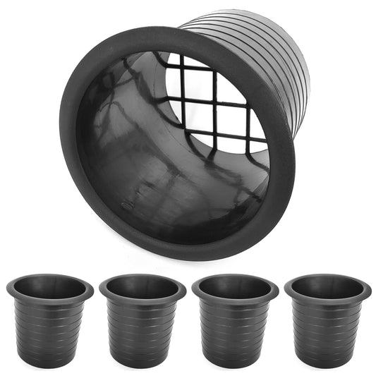 4x Bassreflexrohr 4" 102mm PA Lautsprecher Gehäuse Box Bass Reflex Rohr Schwarz