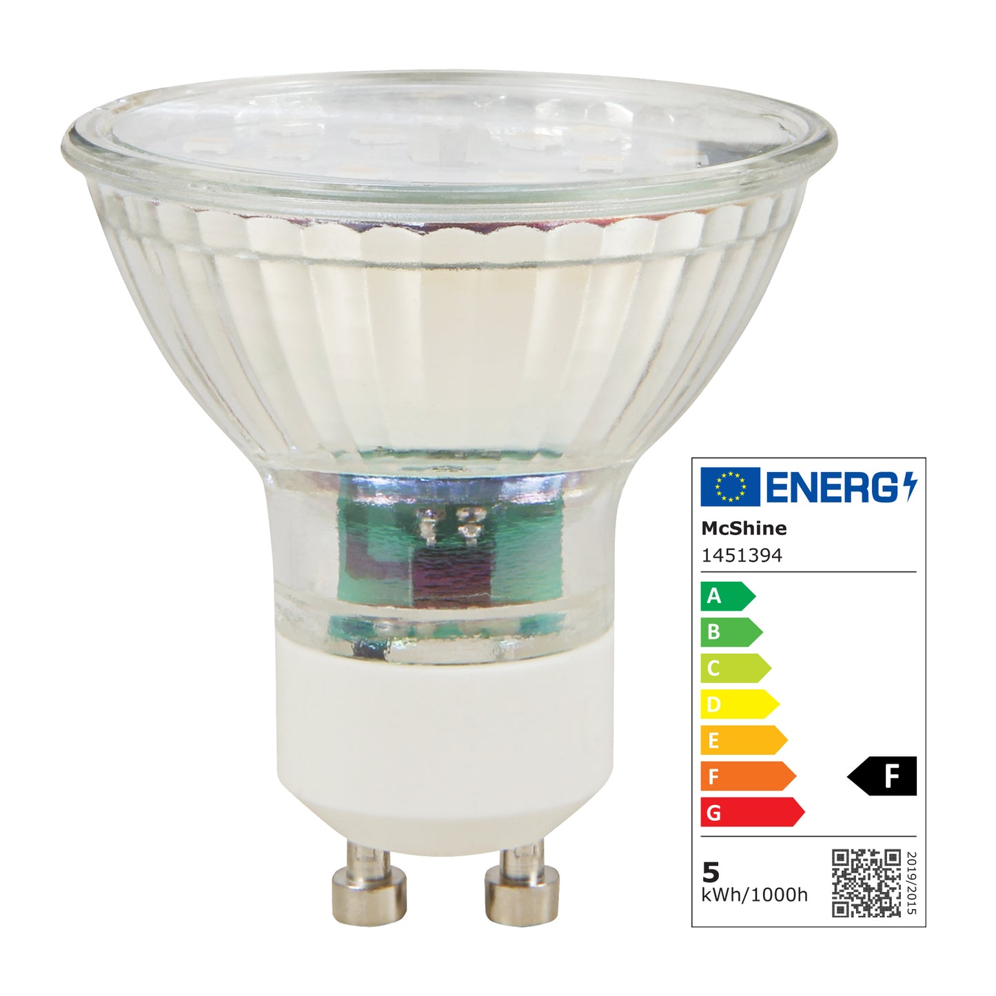 LED Leuchtmittel GU10 5W 120° Warmweiß Leuchte Strahler Reflektorlampe 500 Lumen