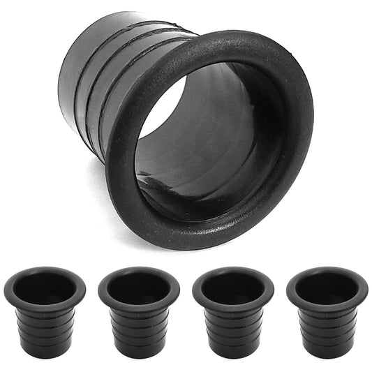 4x Bassreflexrohr 60x50mm PA Lautsprecher Gehäuse Box Bass Reflex Rohr Schwarz