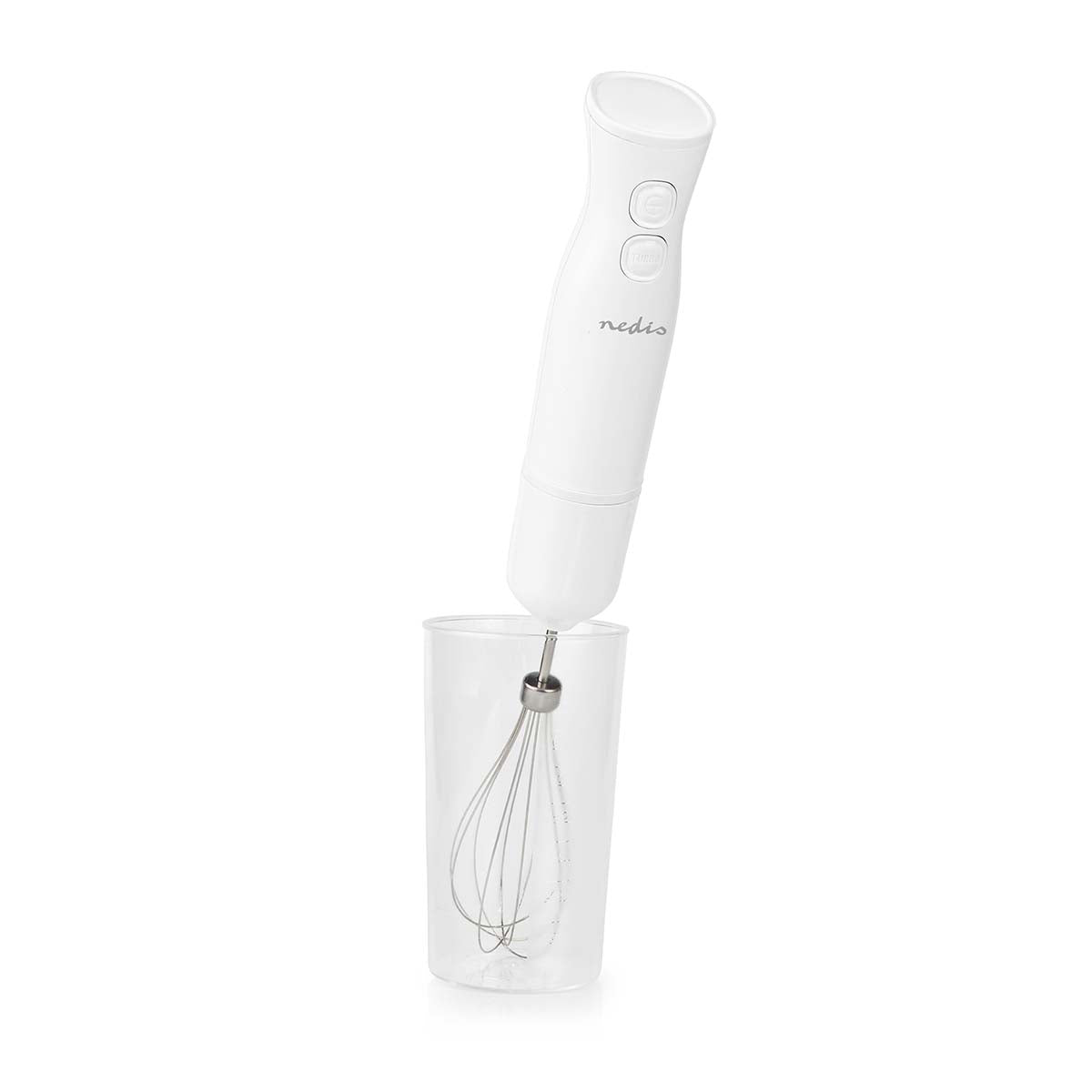 4in1 Küchenmaschinen Set Stabmixer Gemüseschneider Schneebesen Schüssel Kochen
