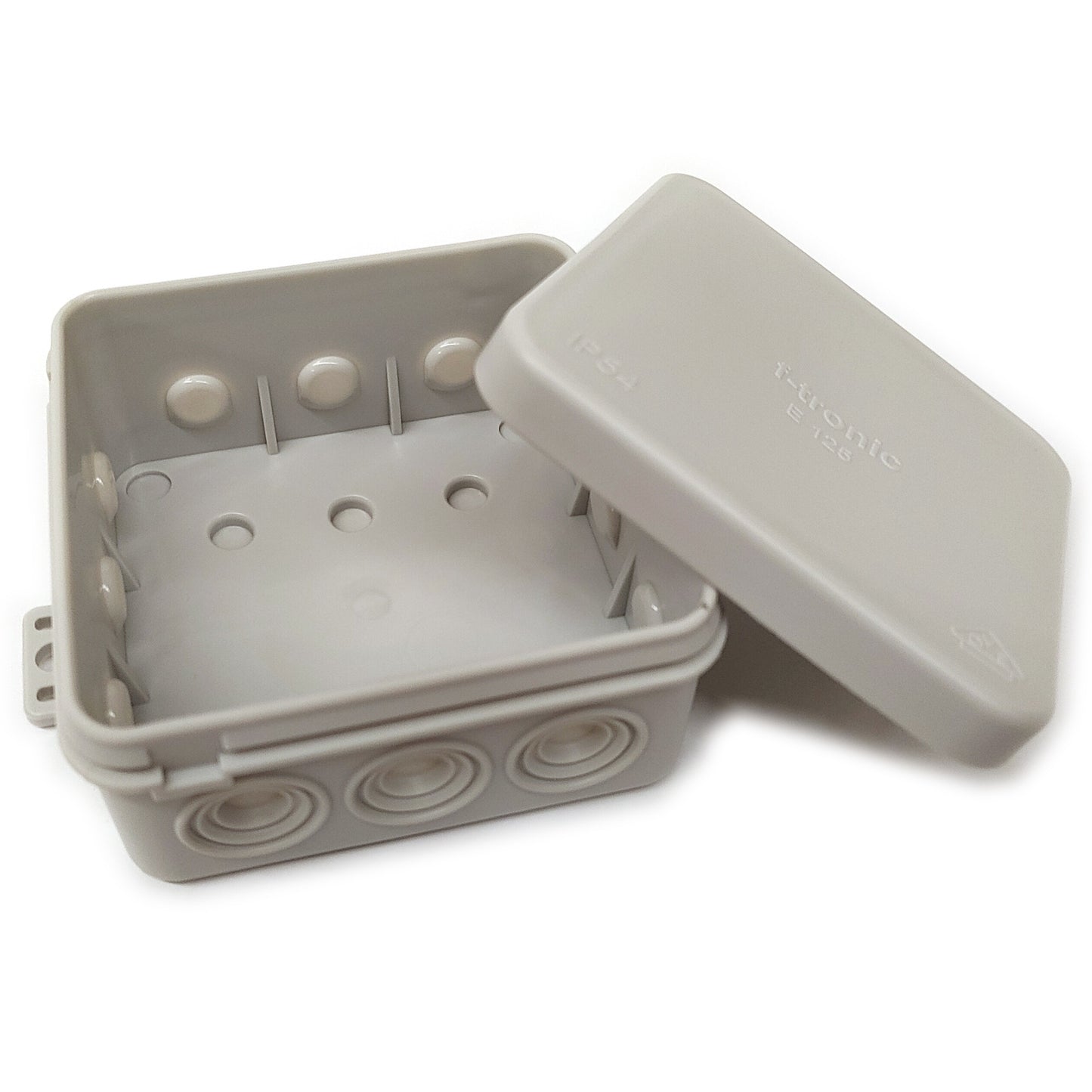 Feuchtraum Abzweigkasten IP54 Aufputz Abzweigdose Verteilerdose 75x75 VDE