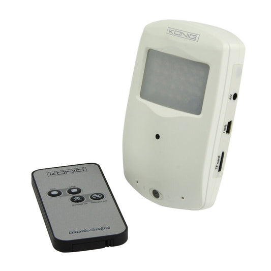 Überwachungskamera im Bewegungsmeldergehäuse mit Recorderfunktion +Fernbedienung