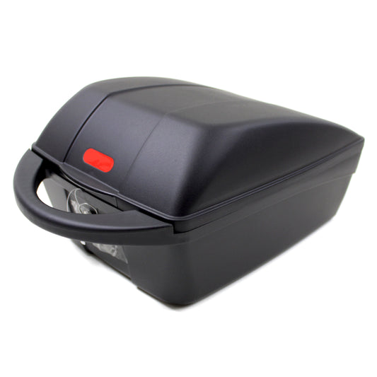 Fahrrad Gepäckbox Fischer 61521 Schwarz Fahrradkoffer Transportbox Topcase Box