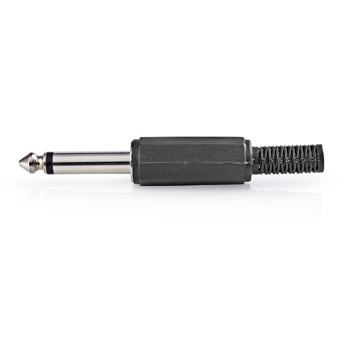 10x 6,35mm Klinke Audio Stecker Mono Knickschutz Löten Klinkenstecker 10 Stück