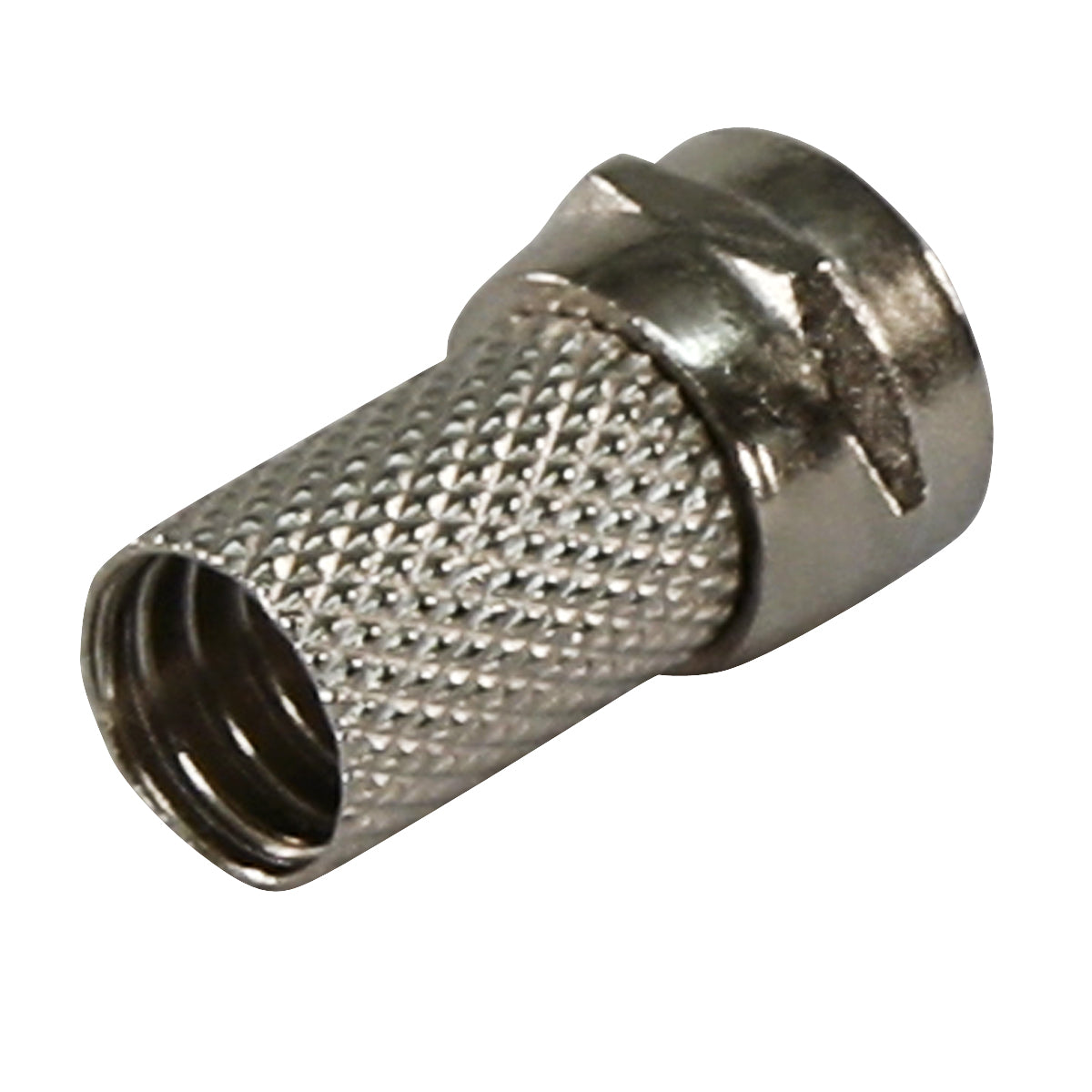 10x F Stecker Set Gewinde Sat Antennen Koaxial Kabel 7mm TV Adapter DVB-T