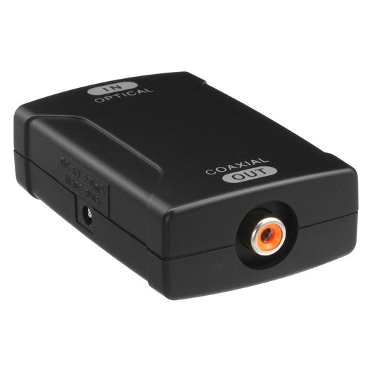 Digitaler Audio Wandler Optisch Toslink IN zu Cinch Koaxial OUT Konverter InLine