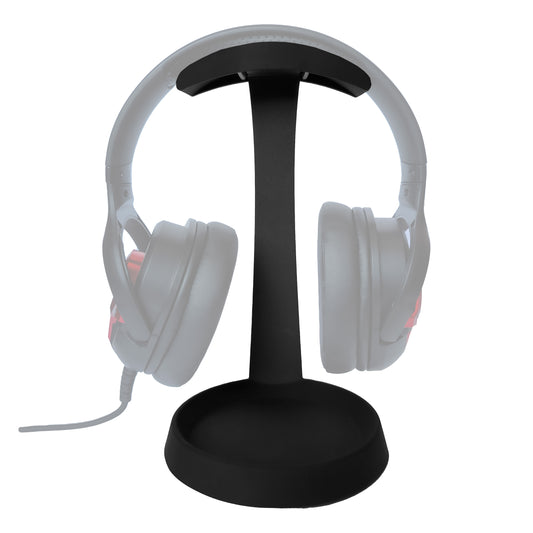Kopfhörerständer m. Kabelaufbewahrung Schwarz Kopfhörer Headset Halter Universal