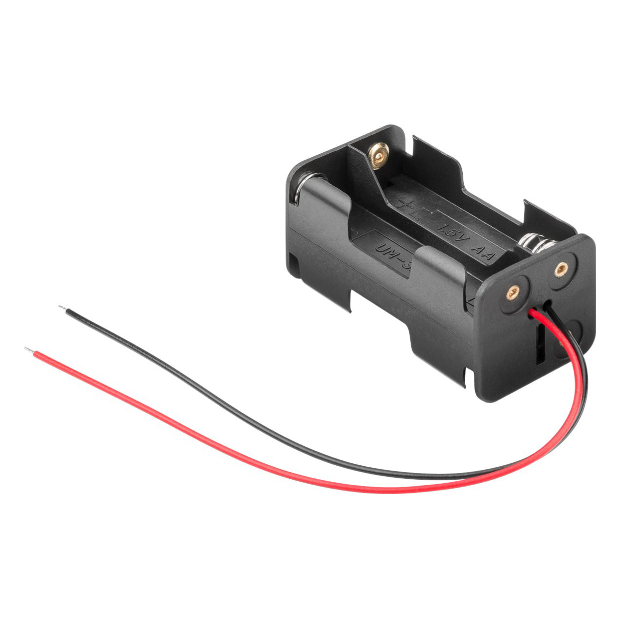 4x Batteriehalter für 4x AA Mignon Zellen Akkuhalter 2x2 Batteriegehäuse LR6 HR6