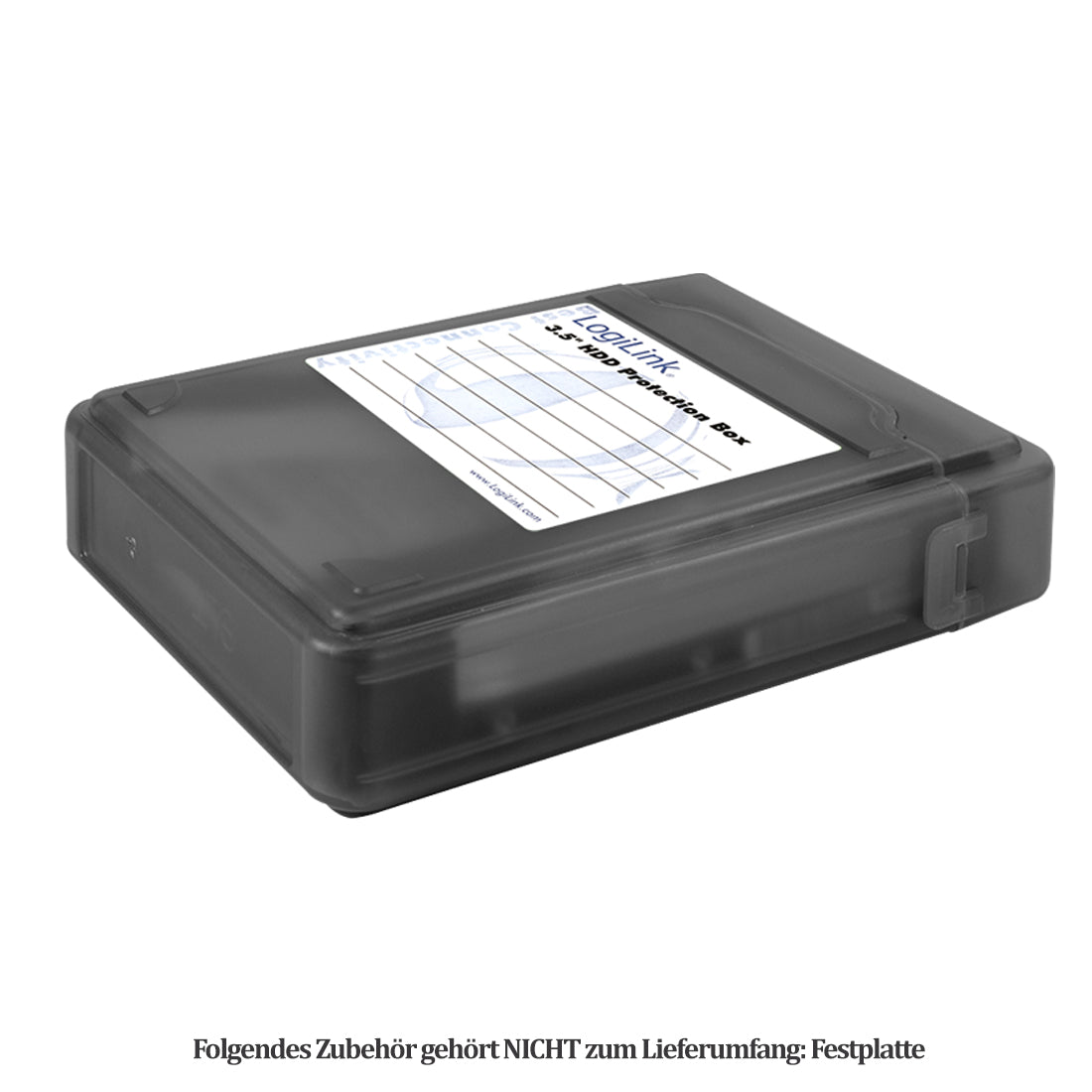 Festplatten Schutzbox 3,5" HDD Datenschutz Aufbewahrung Transport Archiv Hülle