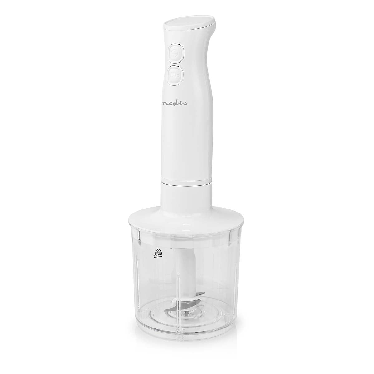 4in1 Küchenmaschinen Set Stabmixer Gemüseschneider Schneebesen Schüssel Kochen