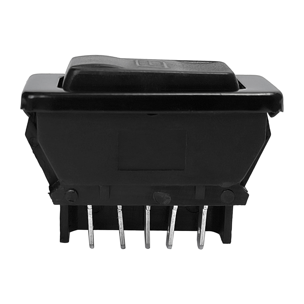 KFZ Taster Fensterheber rot beleuchtet 12V 5-Polig Auto Wippenschalter Schwarz