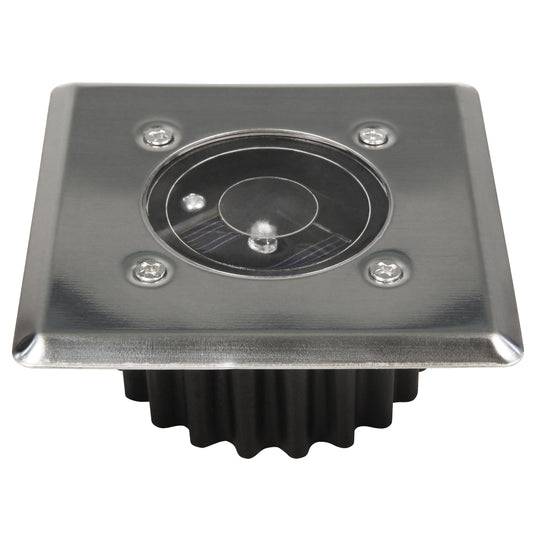 LED Solar Bodeneinbauleuchte Edelstahl m. Akku Bodeneinbaustrahler Lampe Leuchte