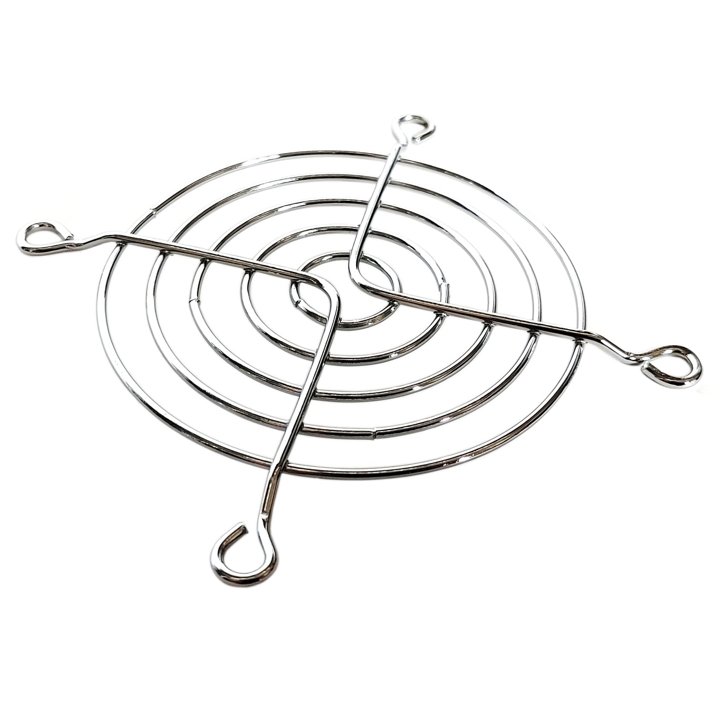 4x Lüftergitter für 80 x 80mm Lüfter Schutzgitter Metall Abdeckung Fingerschutz