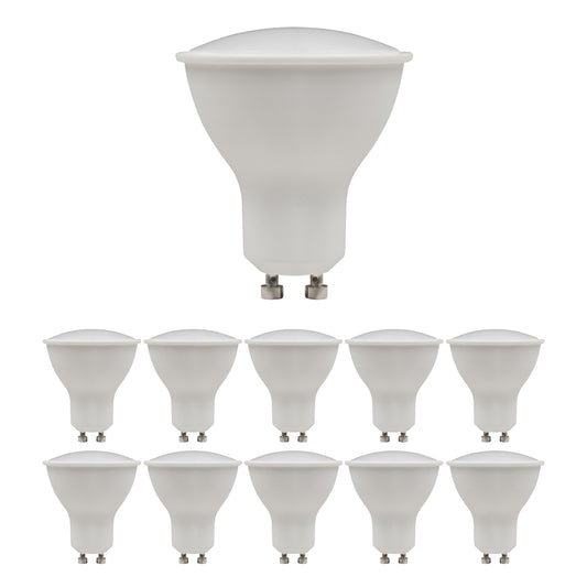 10x LED Leuchtmittel GU10 7W Warmweiß 110° Set Leuchte Strahler Reflektorlampe