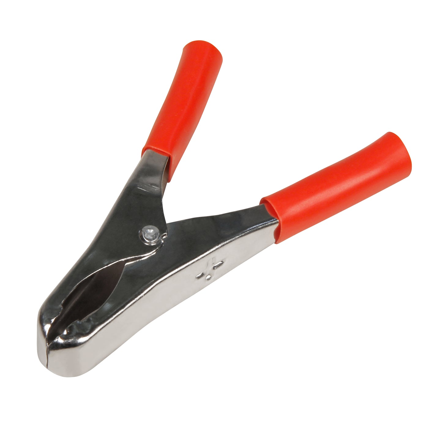 4x Krokodilklemmen 20A 2xSchwarz 2xRot 82mm isoliert Batterie Prüf Kroko Klemmen