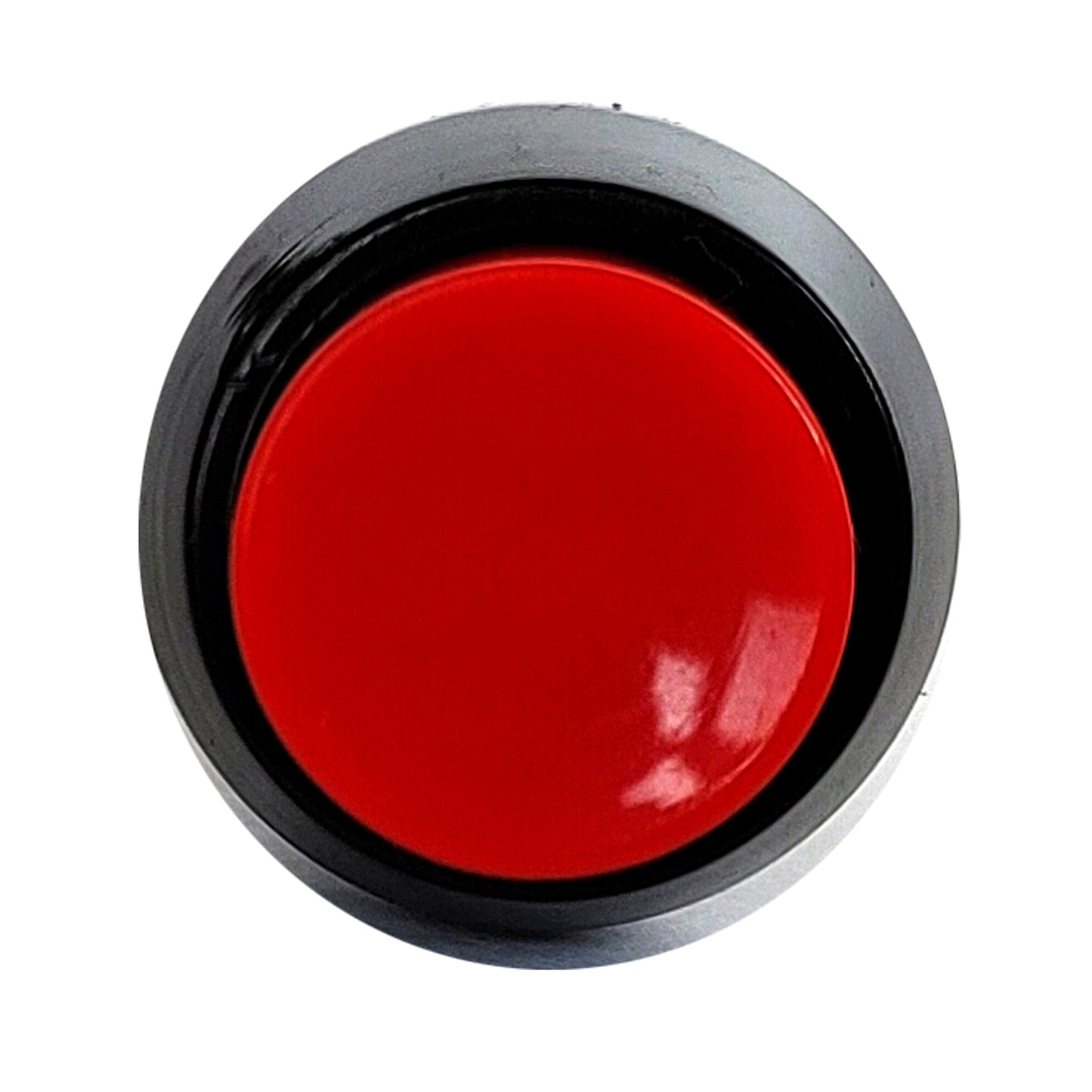 Einbau Drucktaster Rund Rot 2 Kontakte 1 Öffner 250V 1A Taster Netz Schalter