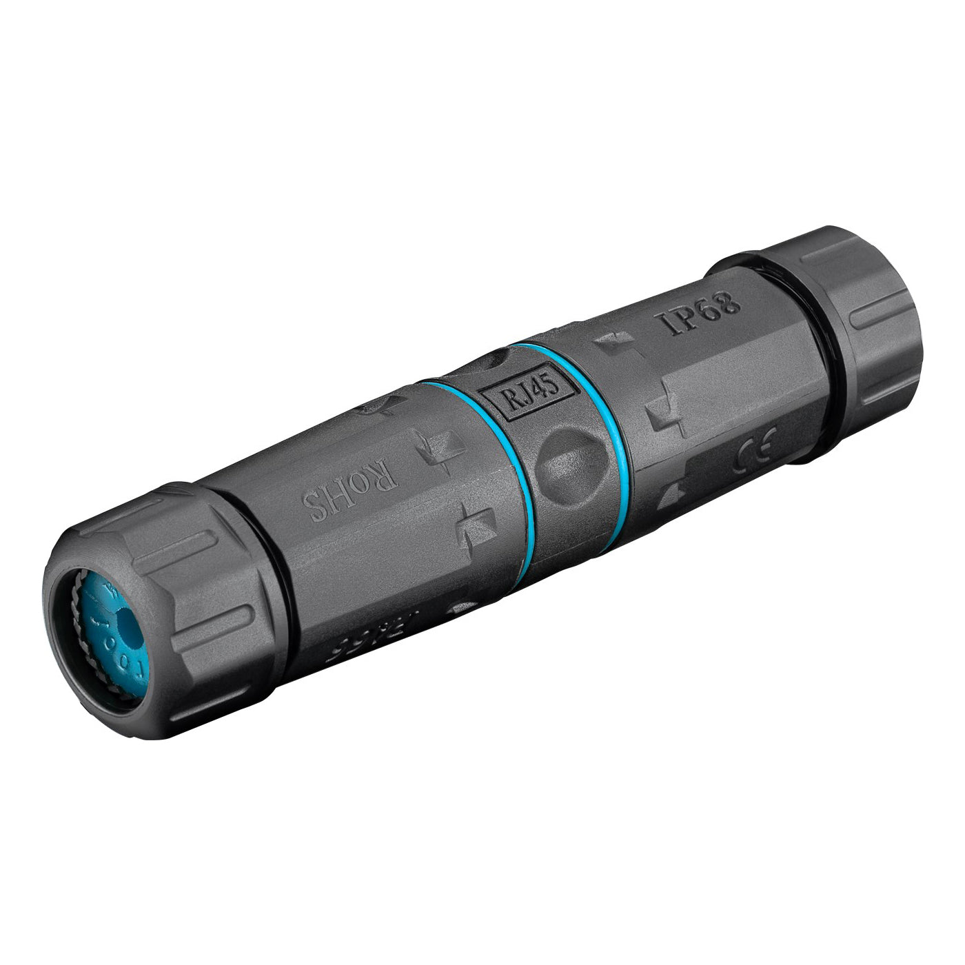 Outdoor Netzwerkkabel Verbinder CAT 6A IP68 UTP RJ45 Wasserdicht Lan Kupplung