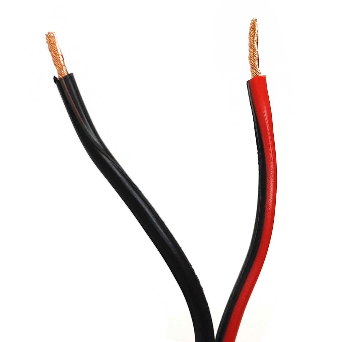 Lautsprecherkabel 50m Rot/Schwarz 1,5 mm² Kupfer Audiokabel Boxenkabel Litze