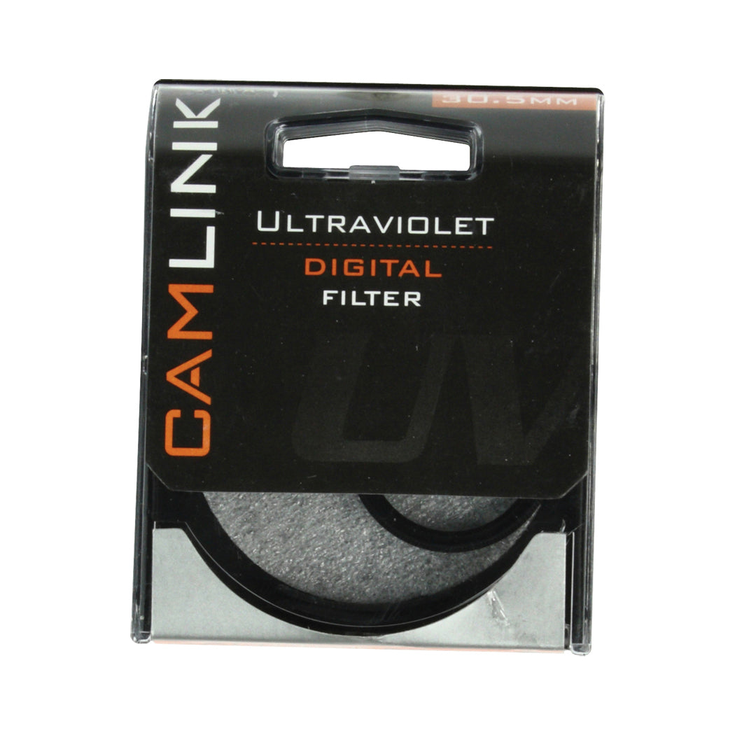 UV Filter 30,5 mm Slim / Objektivschutz filtert Ultraviolettes Licht UVB UVC IR