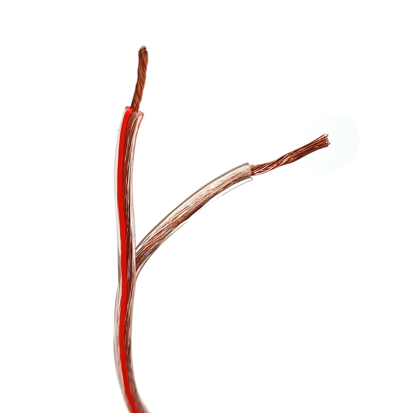 Lautsprecherkabel 25m Transparent 0,75 mm² Kupfer Audiokabel Boxenkabel Litze