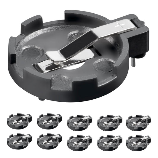 1-10x Knopfzellenhalter horizontal CR2012-CR2032 Batterieanschluss Halterung