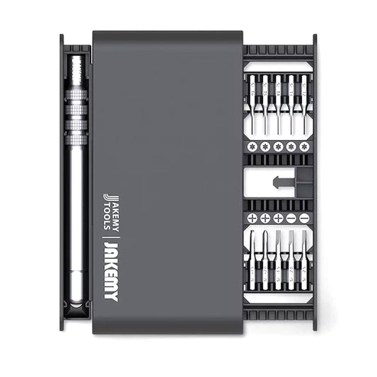 Schraubendreher Set 21/1 Teile in Metallbox Elektriker Optiker Profi Werkzeugset