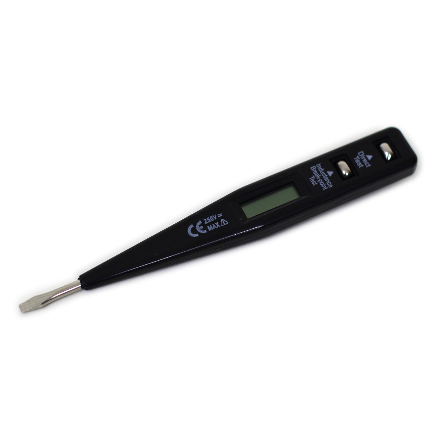 Digitaler Spannungsprüfer für 12 bis 250 Volt mit LCD Anzeige / Phasenprüfer