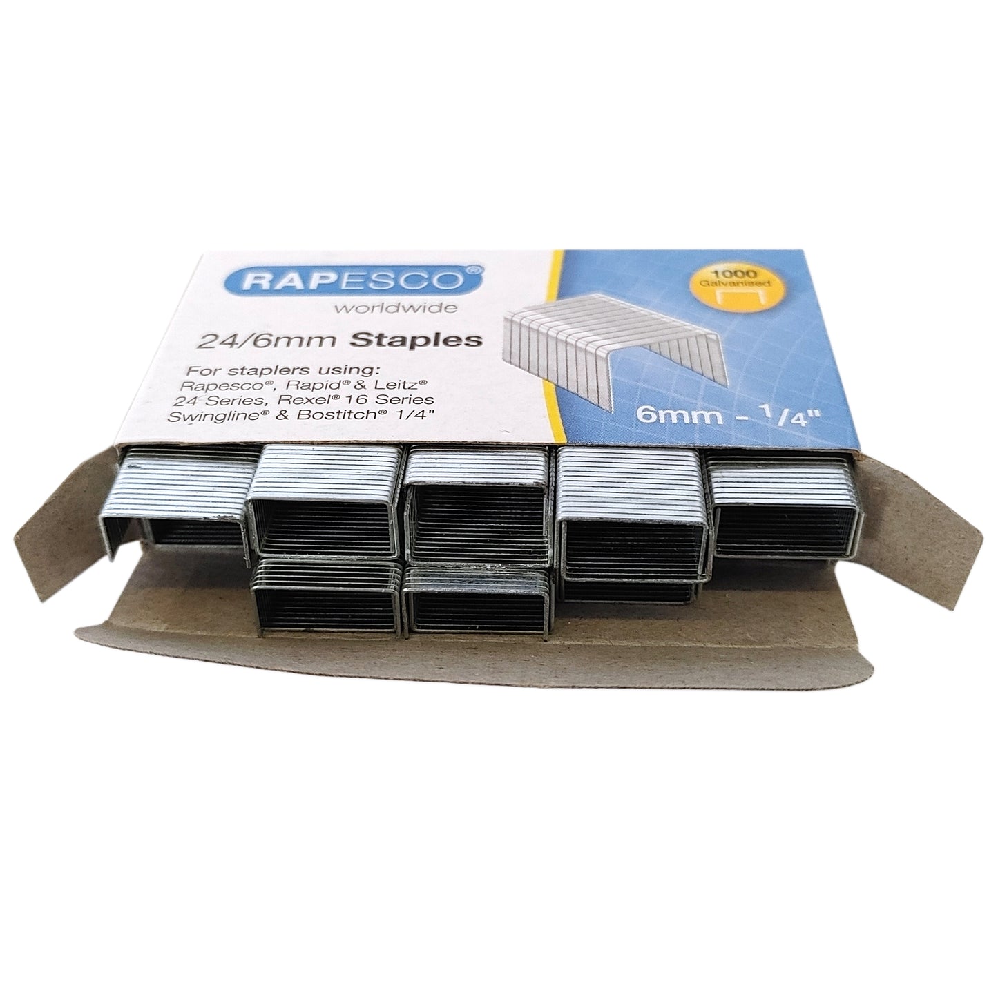 Heftklammern 24/6mm 1.000-10.000 Stk. Tackerklammern Büro Tacker Klammern Set