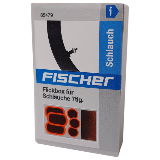 Fahrrad Flickzeug 7tlg Reparatur Set Box Schlauch Pannenset Reifenreparatur