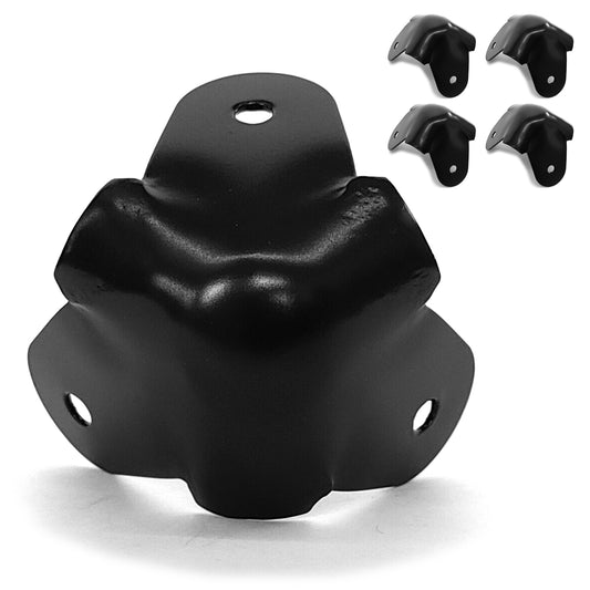 4x Lautsprecher Schutzecken Set Metall PA Kantenschutz Boxenecken Stoßecken