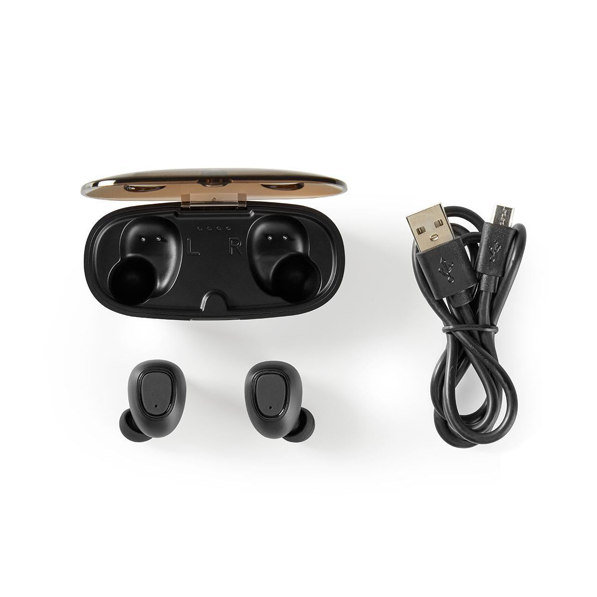 Kabellose Kopfhörer Bluetooth® In-Earbuds Headset Ohrhörer IOS Android 5h Akku